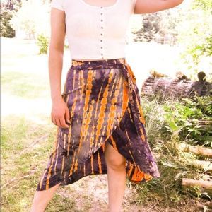 Tie dye skirt 